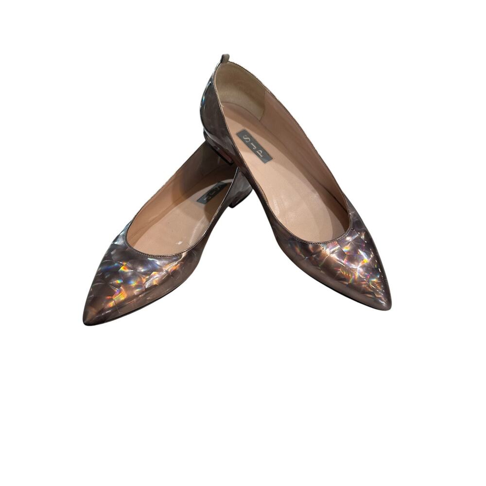SJP by Sarah Jessica Parker Pointed Toe Ballet Flats IRIDESCENT SZ 9.5